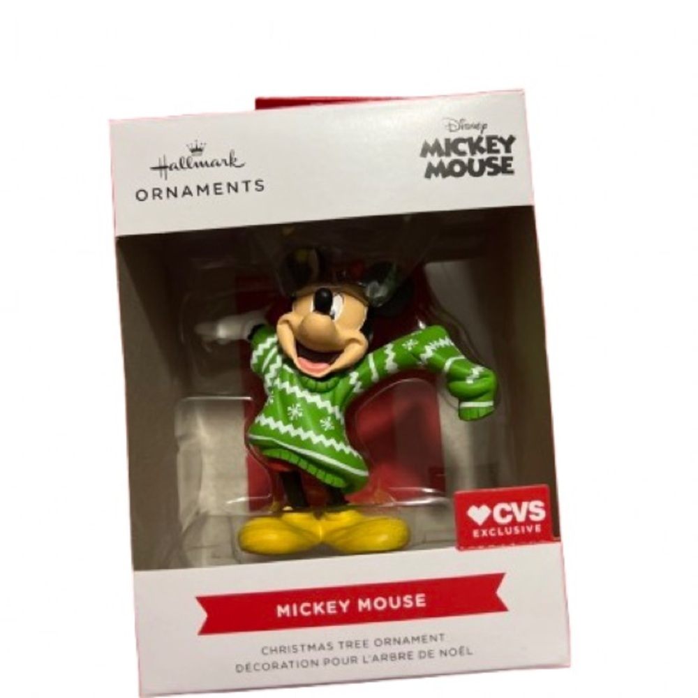 #627 Disney Mickey Mouse ornament by Hallmark CVS Exclusive